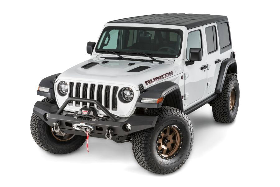 WARN „Elite“ Seilwindenstoßstange mit Kühlergrill-Bügel für Jeep Wrangler JL