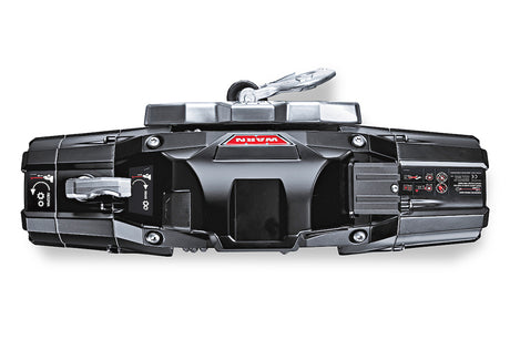 WARN Zeon 12S Seilwinde – Draufsicht auf kompaktes, robustes Gehäuse