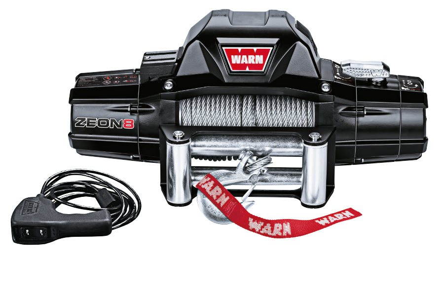 Lieferumfang der Seilwinde von Warn