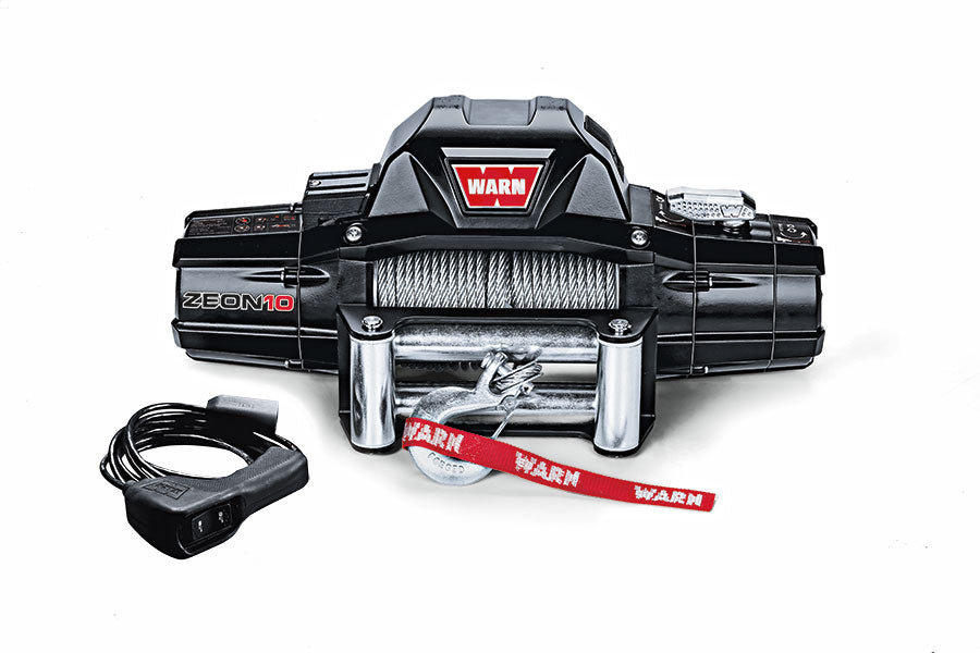 WARN ZEON 10 cable winch set with mounting kit for TOYOTA J7 FROM 2007