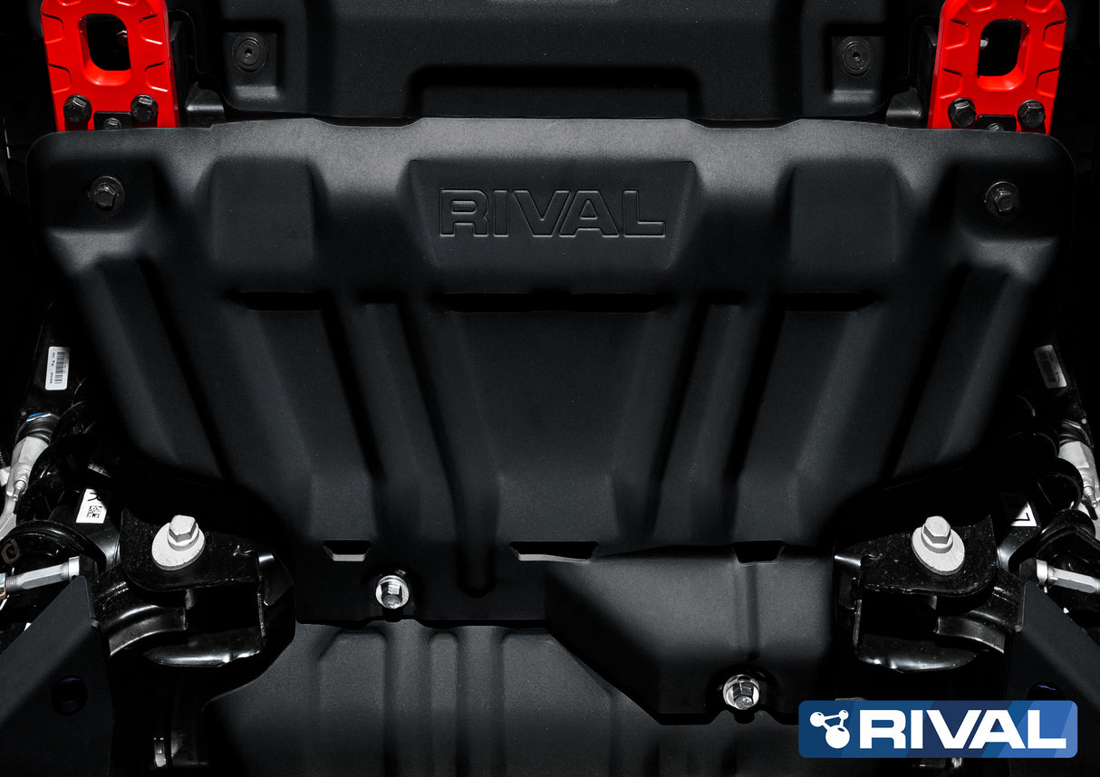 Unterbodenschutz Kühler für Ford Ranger 2023 - Stahl 3 mm