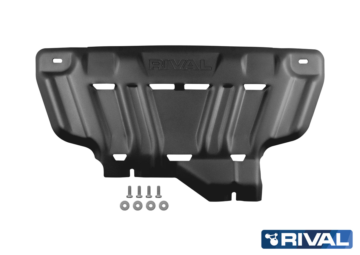 Kit complet de protection de soubassement avec réservoir (5 pièces) pour Ford Ranger 2023 - acier 3 mm