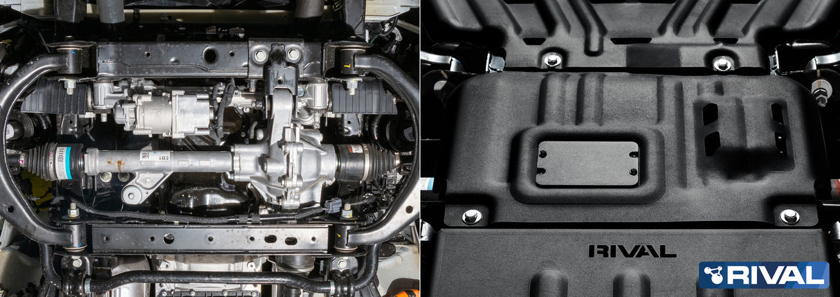 Unterbodenschutz Motor für Ford Ranger 2023 - Stahl 3 mm