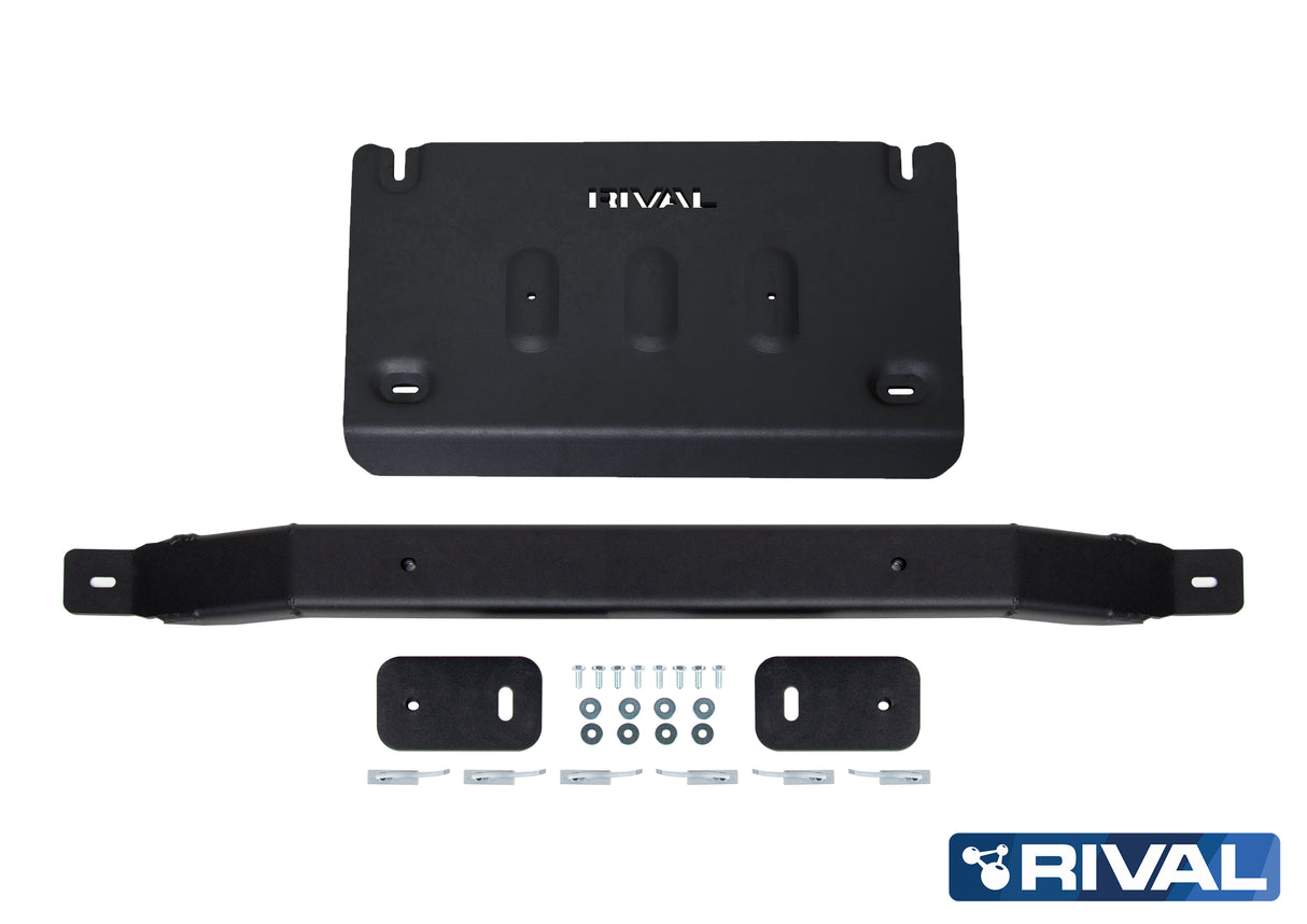 Kit complet de protection de soubassement sans réservoir (4 pièces) pour Ford Ranger 2023 - acier 3 mm