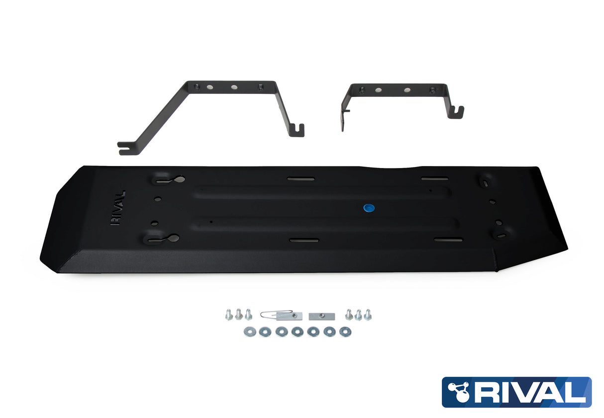 Kit complet de protection de soubassement avec réservoir (5 pièces) pour Ford Ranger 2023 - acier 3 mm