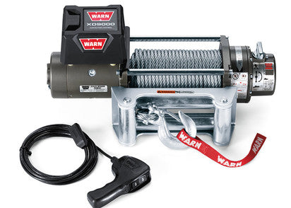 SEILWINDE WARN XD9000 12V 4.100 KG ZUGKRAFT