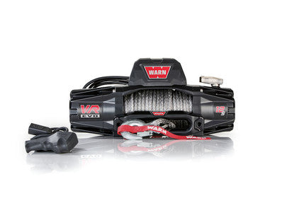 CABLE WINCH WARN VR EVO 12S 12V 5.443 KG TRACTING FORCE PLASTIC ROPE