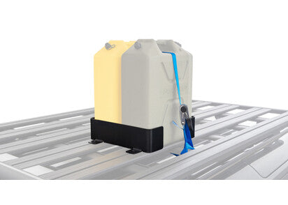 RHINO RACK DOUBLE CANISTER HOLDER INCL. "ZWIFLOC" AND LASHING STRAP, HORIZONTAL
