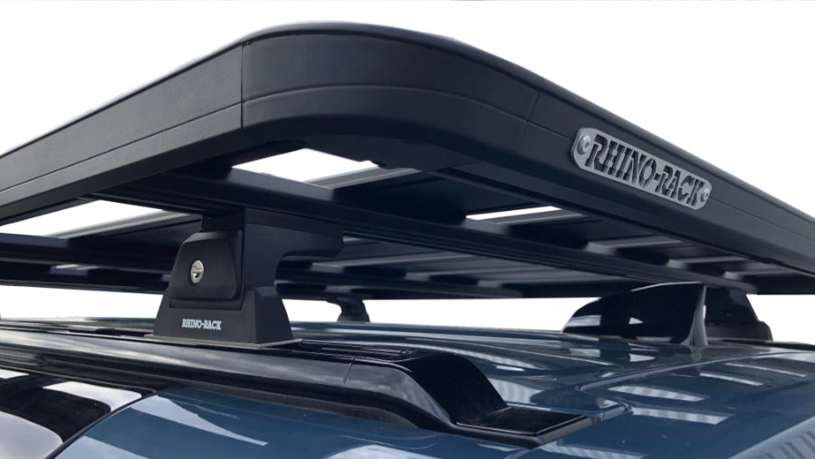 Nahansicht Rhino Rack Pioneer Platform für Landrover Defender