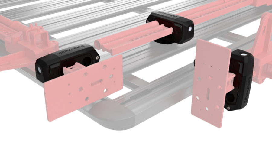 RHINO RACK "STOW IT" UNIVERSALHALTER (2) LARGE, PIONEER, HD-& VORTEX, ABSCHLIESSB.