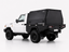 AluBlack Flatbed mit 3/4-Canopy für Toyota Land Cruiser 79 Einzelkabine