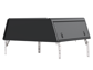 Alu-Cab Hardtop "Guard" für Ford Ranger 2012-2022 Doppelkabine schwarz/geriffelt