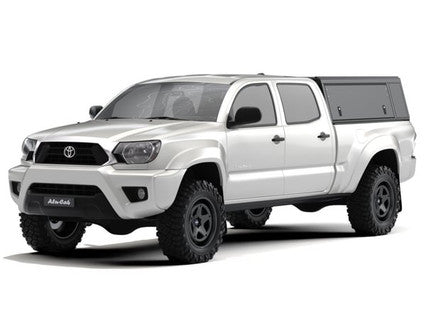 Alu-Cab Hardtop "Explorer" für Toyota Tacoma Gen 2 2005-2015 Long Bed schwarz/glatt