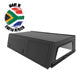 Alu-Cab Hardtop "Explorer" für Ford Ranger 2012-2022 Einzelkabine schwarz/glatt