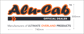 Alu-Cab Merchandise Wand Aufhängeschild, groß