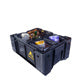 Bundle Ammo Box mit Taschen Set 2x Viertel/1x Halb Schwarz