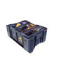 Bundle Ammo Box mit Taschen Set 3x Drittel Schwarz
