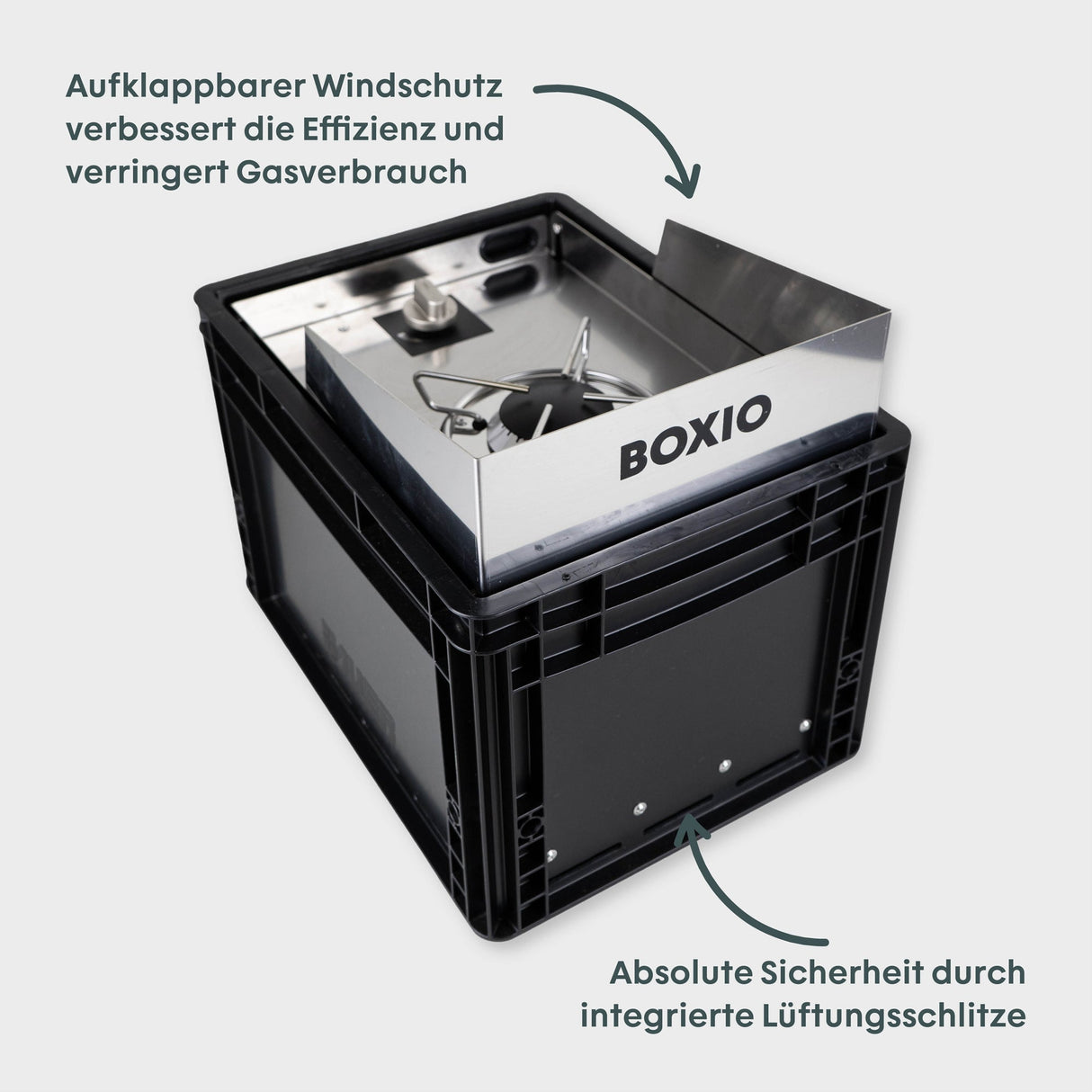 BOXIO COOK | Camping Gaskocher