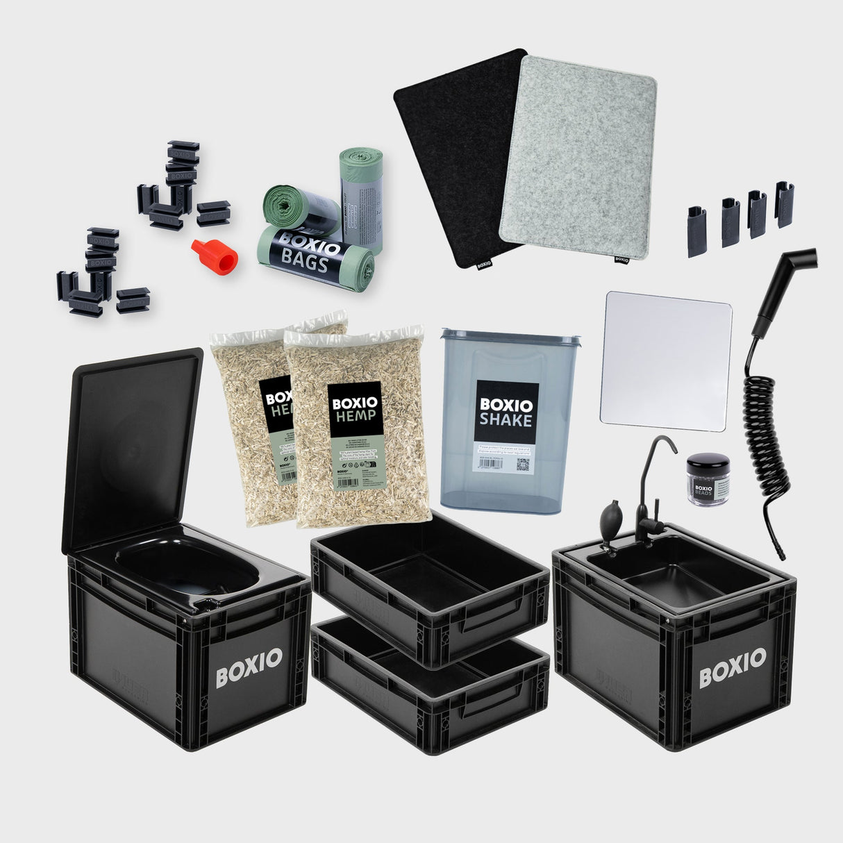 BOXIO SANITARY | Mobiles Badezimmer