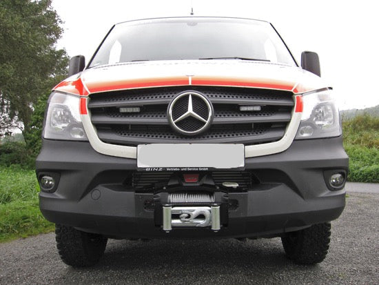 Windenanbausatz Mercedes Sprinter '06-18 VW Crafter -> '12/16, ohne Seilwinde