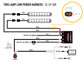 Lazer Lamps Kabelsatz Doppelt Lang (für Triple-R bis 1000, ST-Reihe und Linear bis 18)