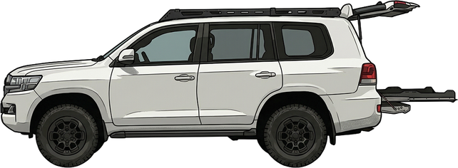 Predator Offroad Kofferraum-Auszug für Toyota Land Cruiser 200 Series (2007–2021)