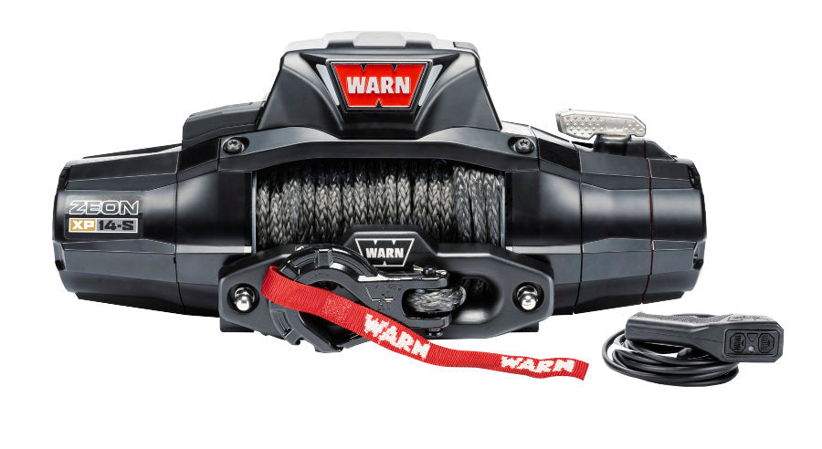 Frontansicht der Warn Zeon XP 14 Seilwinde
