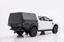 AluBlack Flatbed mit Canopy für Ford Ranger 2023+ Doppelkabine