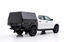 AluBlack Flatbed mit Canopy für Isuzu D-Max 2023+ Doppelkabine