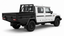 AluBlack Flatbed mit Seitenklappen für Ineos Quartermaster 2023+ Doppelkabine