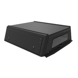 Alu-Cab Hardtop "Explorer" für Isuzu D-Max 2012-2020 Doppelkabine schwarz/geriffelt