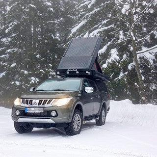 Alu-Cab Hardtop "Explorer" für Mitsubishi L200/ Fiat Fullback 2016-2023 Doppelkabine schwarz/glatt