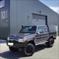 Alu-Cab Hardtop "Adventure" für Toyota Land Cruiser 79 1984+ Doppelkabine schwarz/glatt