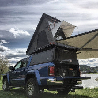Alu-Cab Hardtop "Adventure" für VW Amarok 2010-2022 Doppelkabine schwarz/glatt