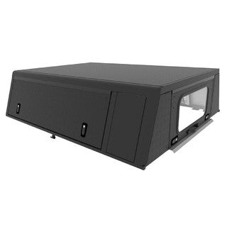 Alu-Cab Hardtop "Adventure" für Ford Ranger 2012-2022 Extrakabine schwarz/geriffelt