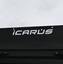 Alu-Cab Merchandise Icarus Sticker medium, weiß