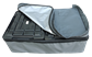Camp Cover Ammo-Box-Cover für 2 Ammo-Boxen, Schwarz