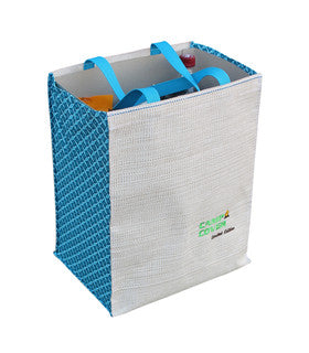 Camp Cover Afrikanischer Sweshwe Baumwoll-Shopper Blau