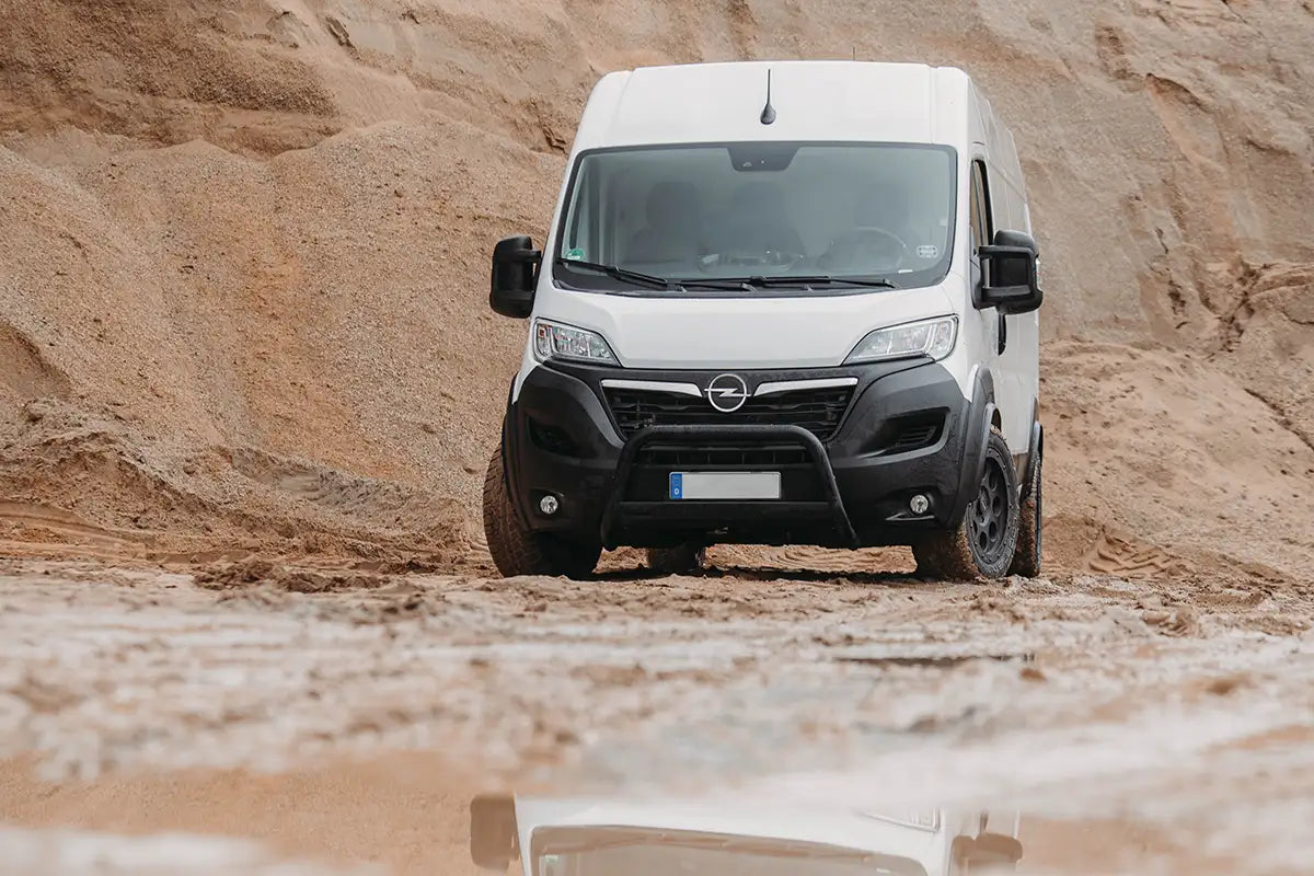 Frontbügel 63mm Schwarz Matt