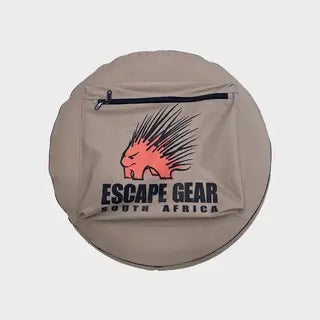 Escape Gear Reserveradabdeckung 28" Reserveradtasche Khaki mit Stautasche Khaki