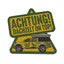 Genesis Import Sticker "Achtung - Dachzelt on top"