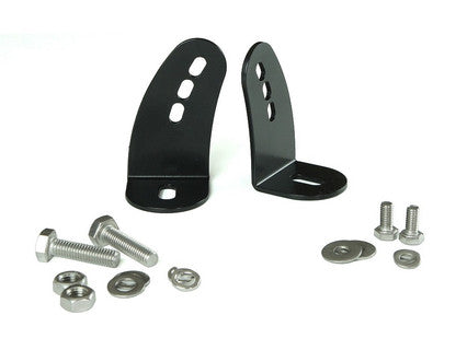 Lazer Lamps Seitenbefestigungs-Kit Edelstahl (Schwarz)