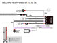 Lazer Lamps Kabelsatz Single-Lamp für Linear-18 Elite+