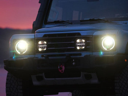 Lazer Lamps Kühlergrill-Kit Ineos Grenadier (2023+) inkl. 2x Sentinel 7" Elite
