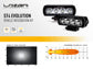 Lazer Lamps Kühlergrill-Kit für Mercedes Citan 2022+ inkl. 2x ST4 Evolution