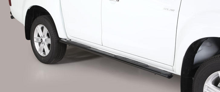 Seitenbügel oval schwarz