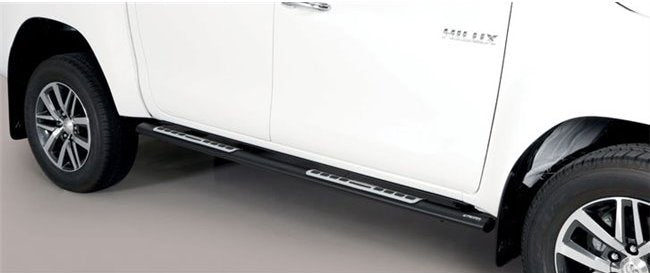 Seitenbügel oval schwarz