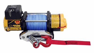 NA-T-MAX Seilwinde ATW PRO 4500, 12V, Kunststoffseil
