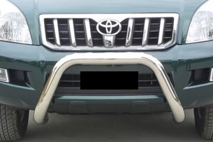 Frontbügel Edelstahl 76mm poliert