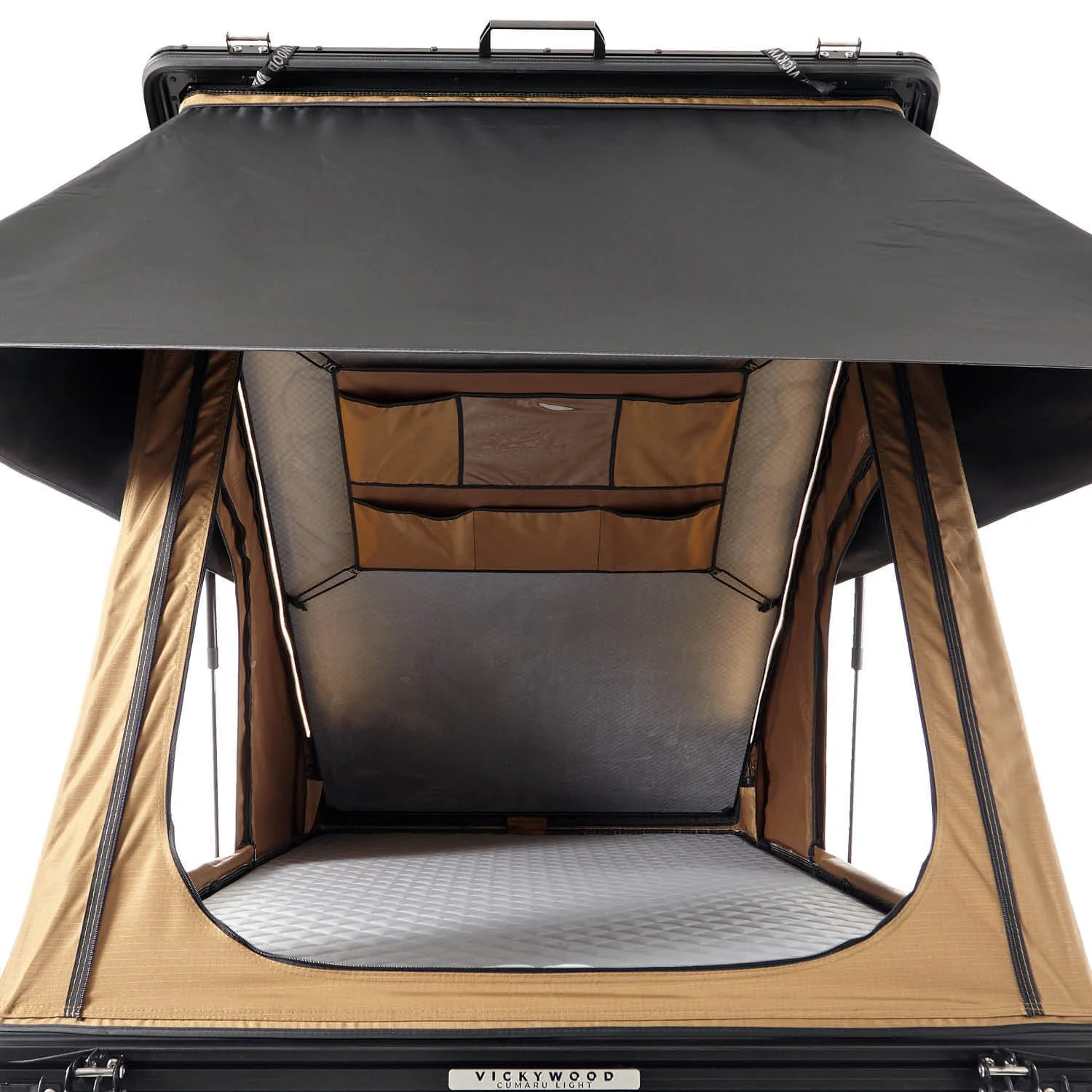 Vickywood aluminum hard shell roof tent CUMARU LIGHT